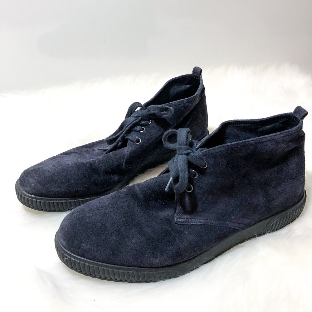 PRADA Men's Suede Sneaker Boot